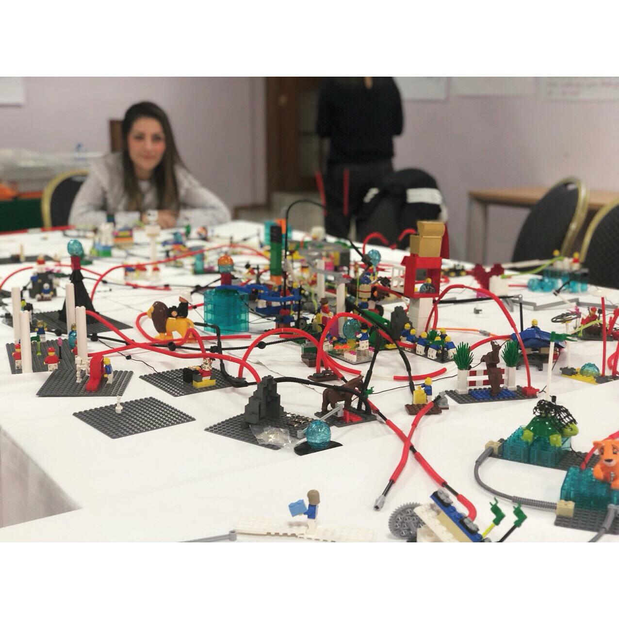 Paisaje compartido de modelos construido por un equipo